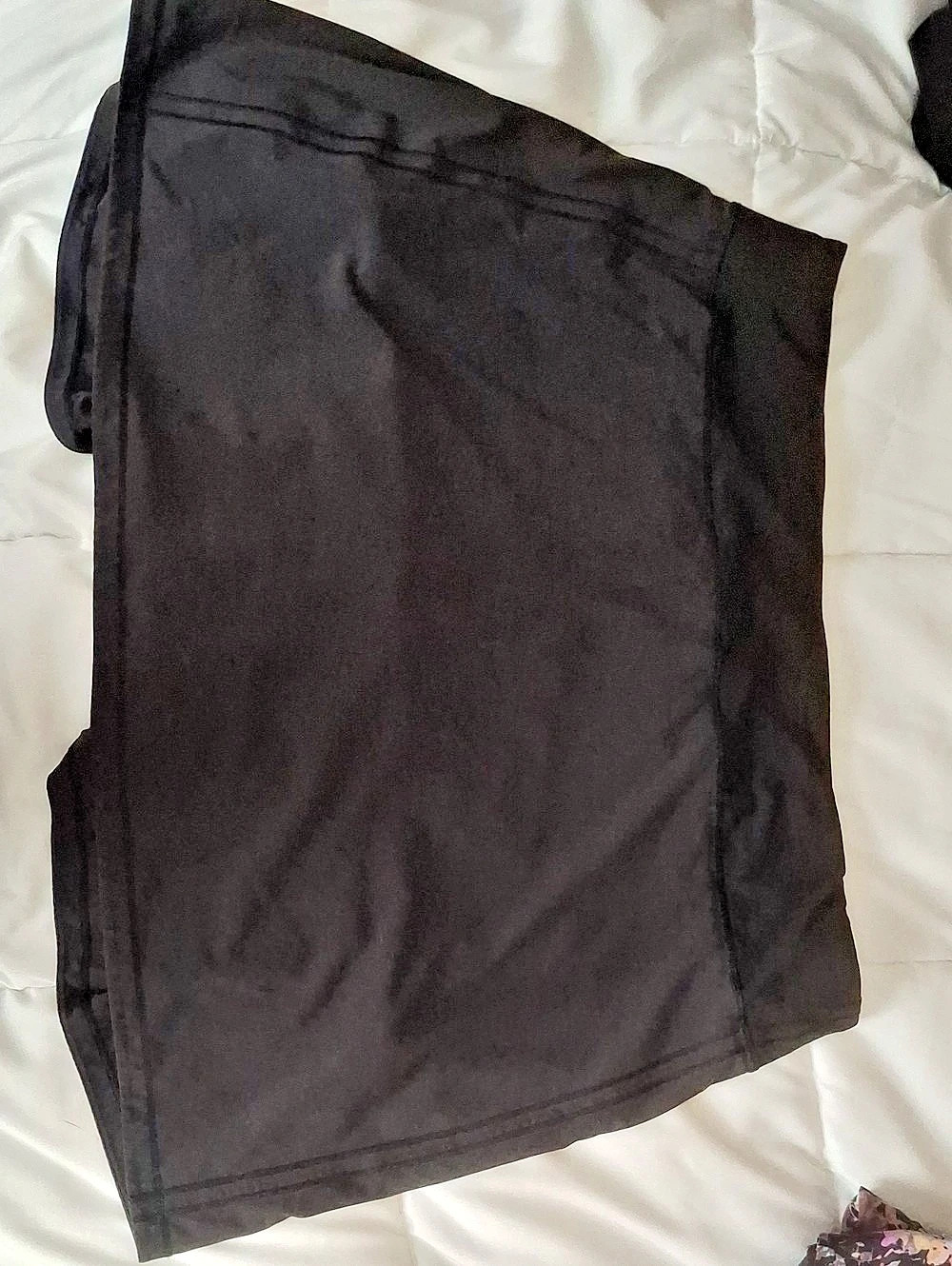 lululemon Pace Rival Mid-Rise Skirt *Long Black Athletic Shorts Size 14